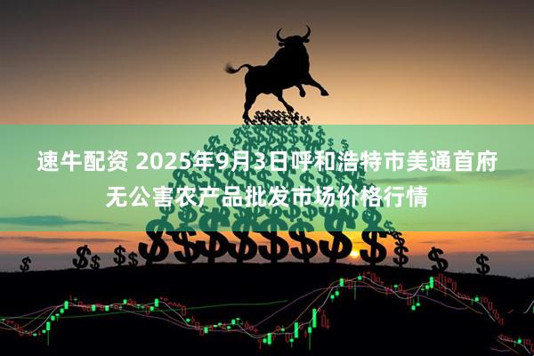 速牛配资 2025年9月3日呼和浩特市美通首府无公害农产品批发市场价格行情